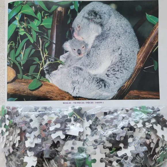 Jigsaw Puzzle 750pc NEW | Koalas - Picture 2 of 7